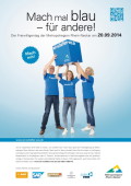 Plakat zum Freiwilligentag 2014